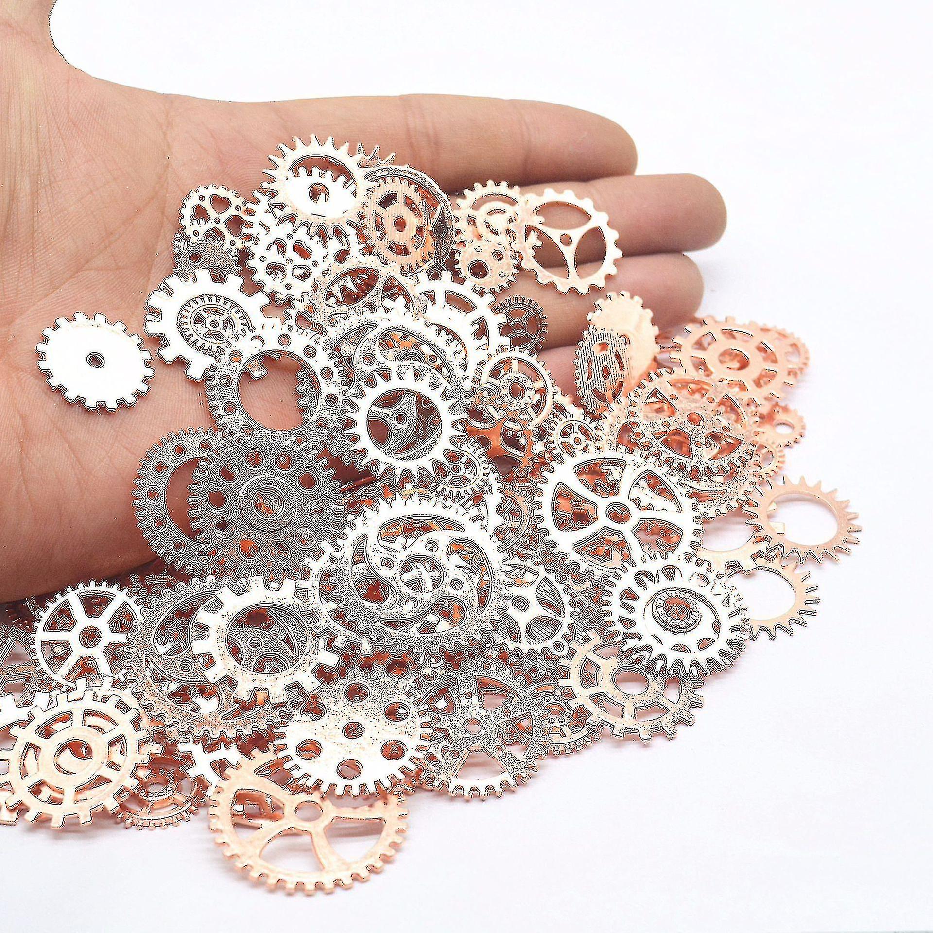 100g (70-80kpl) Mix Punk C Watch Ar Cog Wheel Riipus Ch Korut Ma DIY Punk Ar Riipus Ch