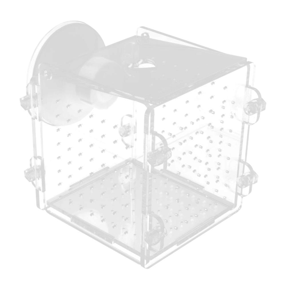 Aquarium Young Fish Farming Hatchery Incubator Insulation Box # Hole Type