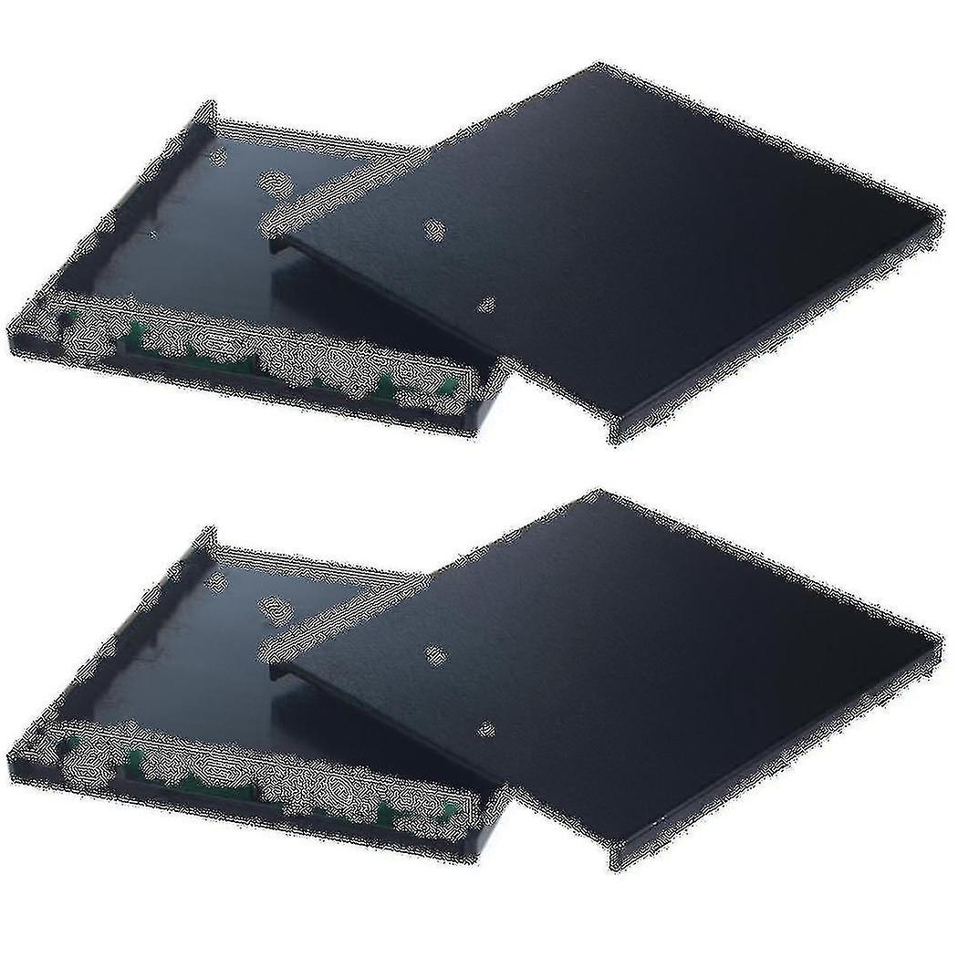 2x Laptop Usb To Ide Cd Dvd Rw Rom External Case Enclosue