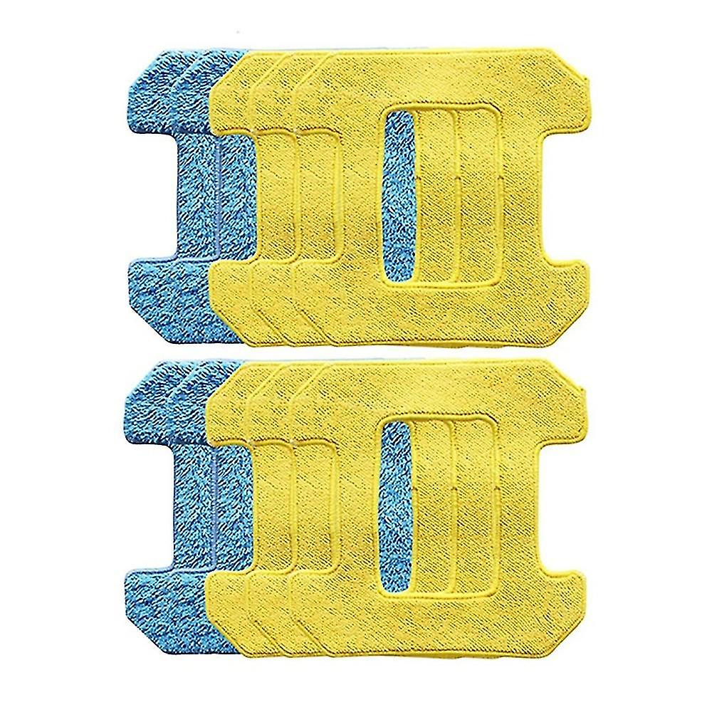 10pcs Rubbing Mop Pads Compatible Hobot 298 Window Cleaning Robot
