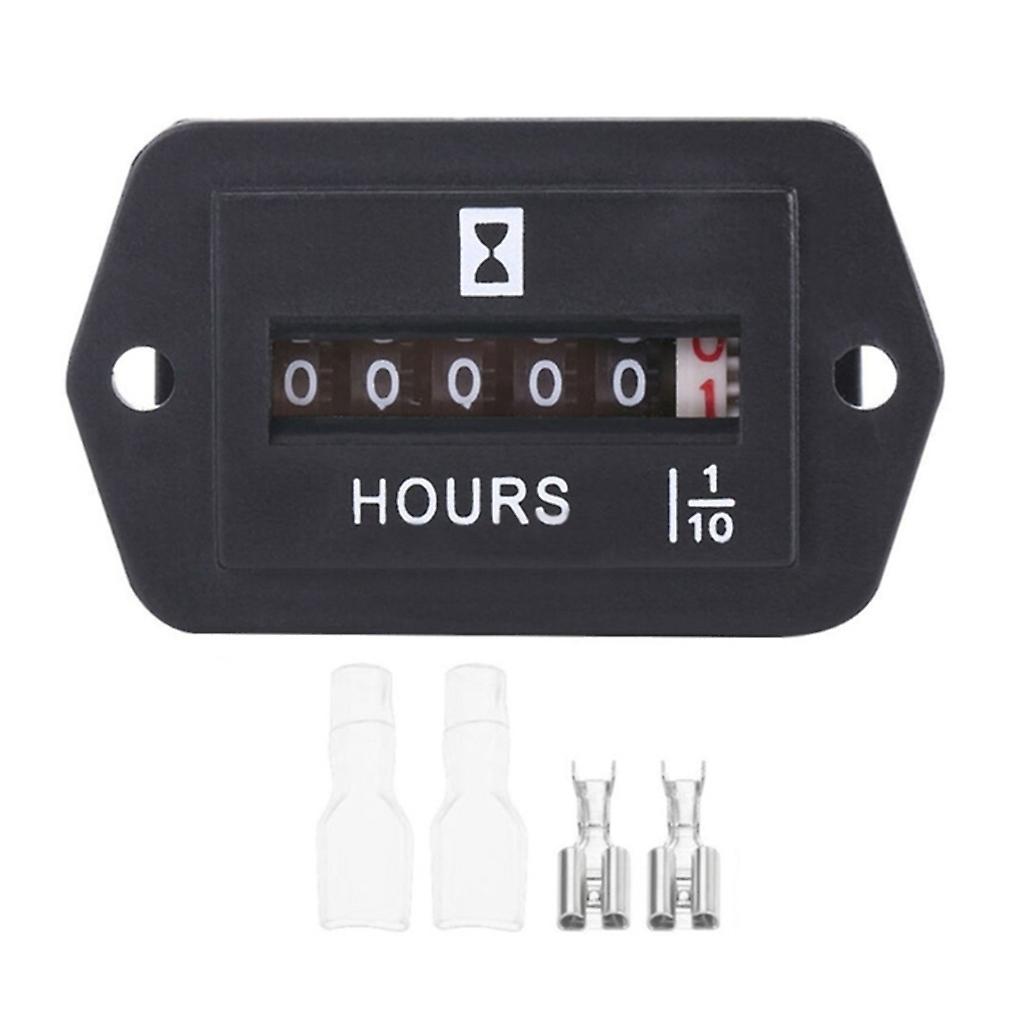 Mechanical Hour Meter Timer GaugeFor Gasoline Engine Generator HM002 Maintenance