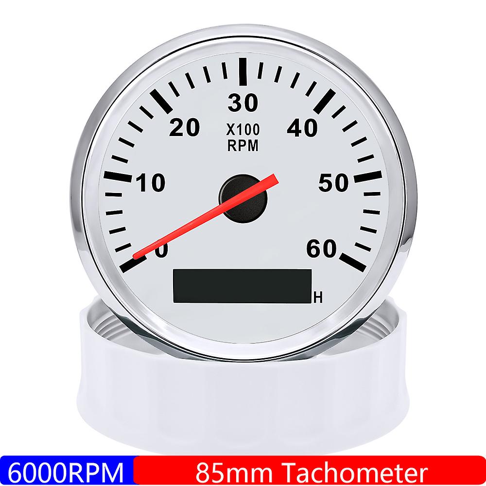 Tachometer 3000rpm Tacho Gauge 85mm Gasoline Diesel Engine Tacho With ...