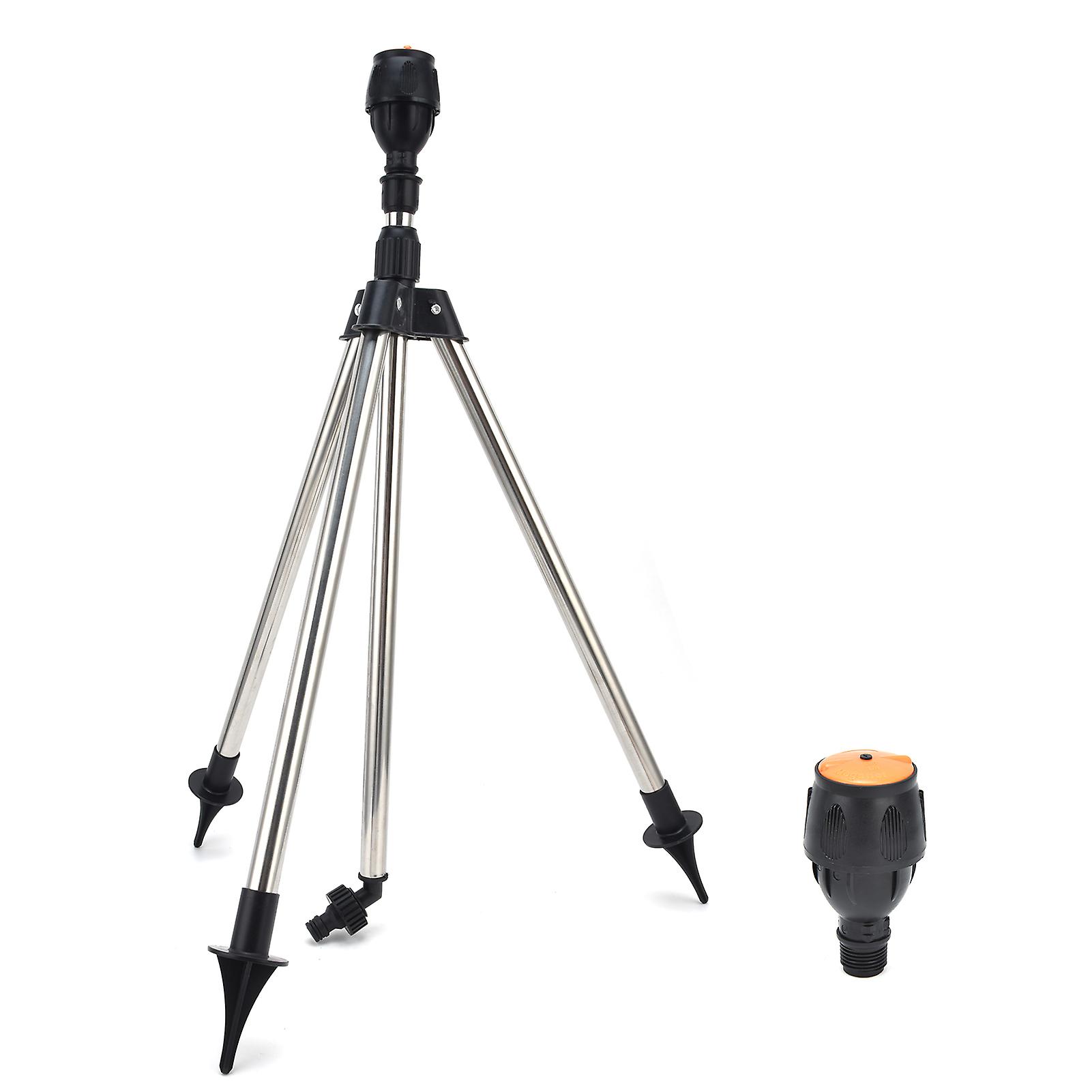 Irrigation Sprinkler Automatic Rotating Sprinkler with Tripod 360-Degree Watering Nozzle for Garden Agricultural Irrigation