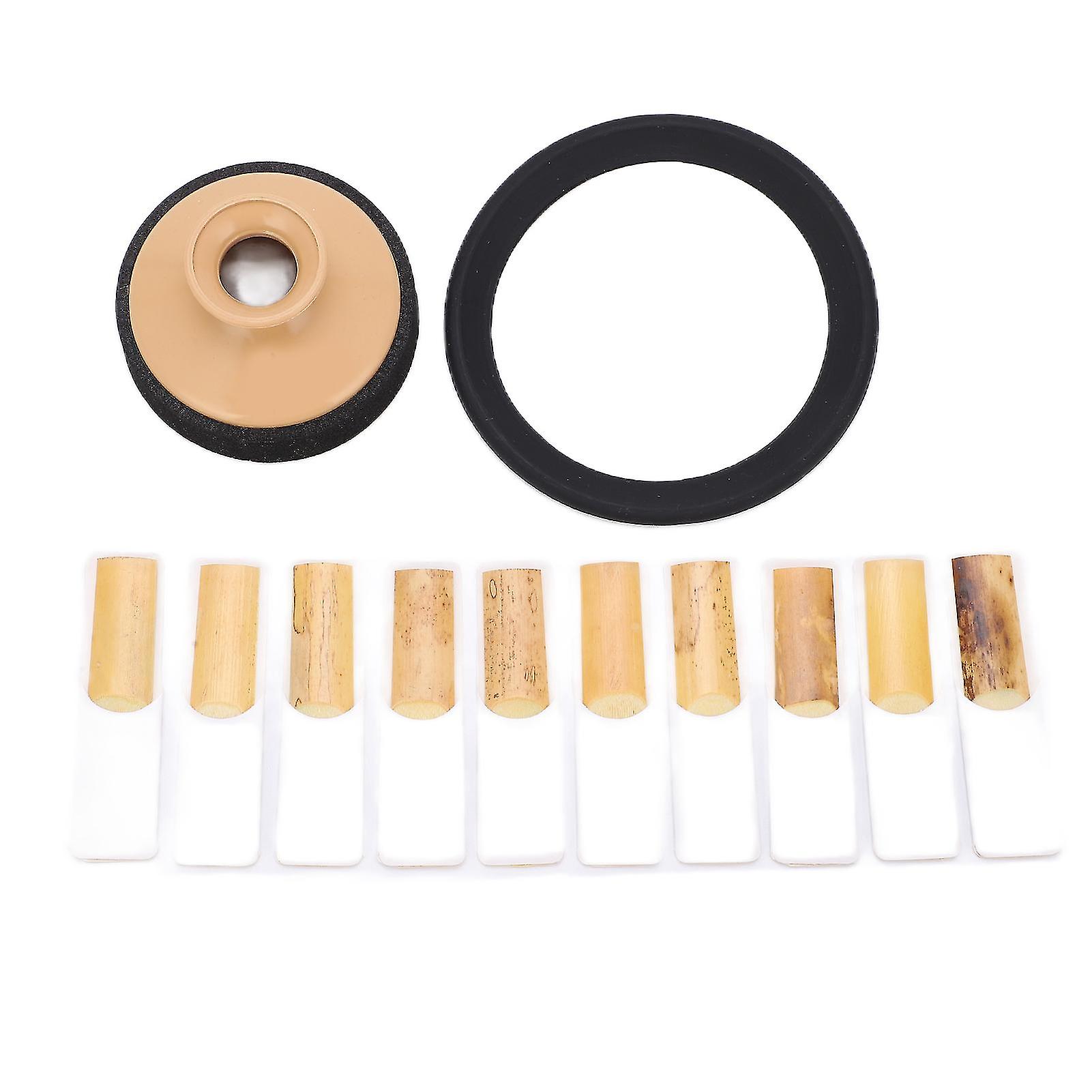 Saxophone Accessories Eliminate Noise Prevent Collision Sax Mute Ring Saxophone Reed Silencer Set