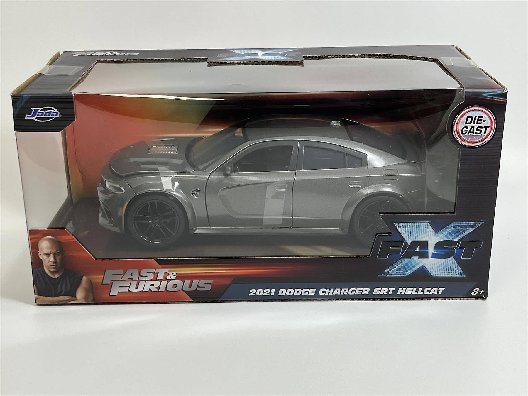 Fast and Furious Fast X 2021 Dodge Charger SRT Hellcat 1:24 Scale Jada 253203085 34472