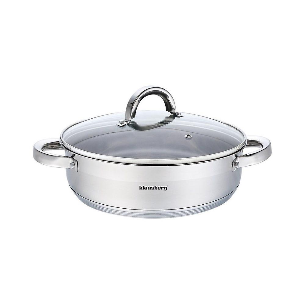 Klausberg flat pot with cover 24cm 12559