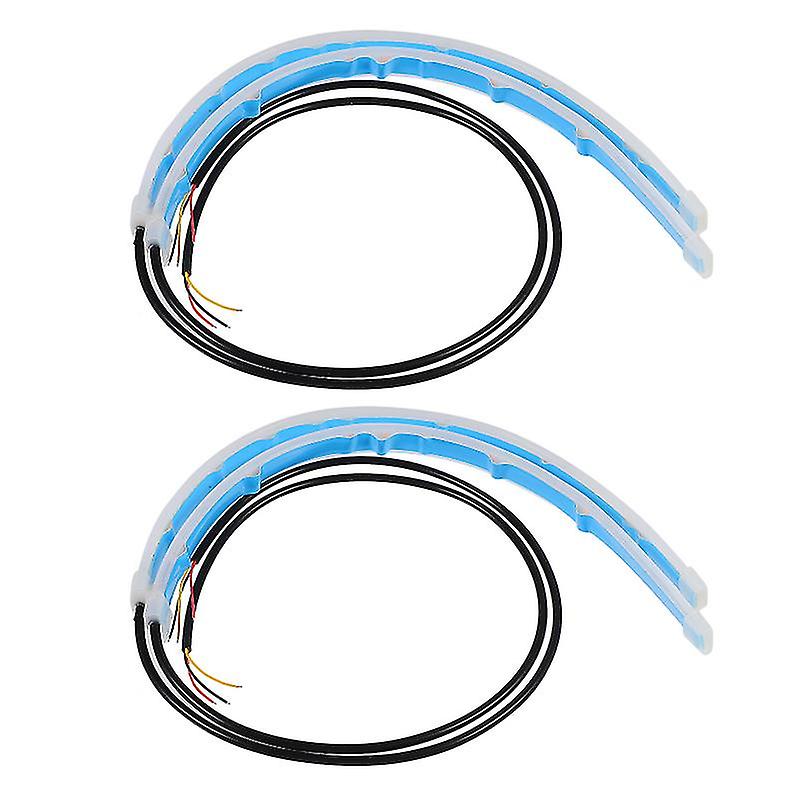 The New 2pcs Car Running Light Bar