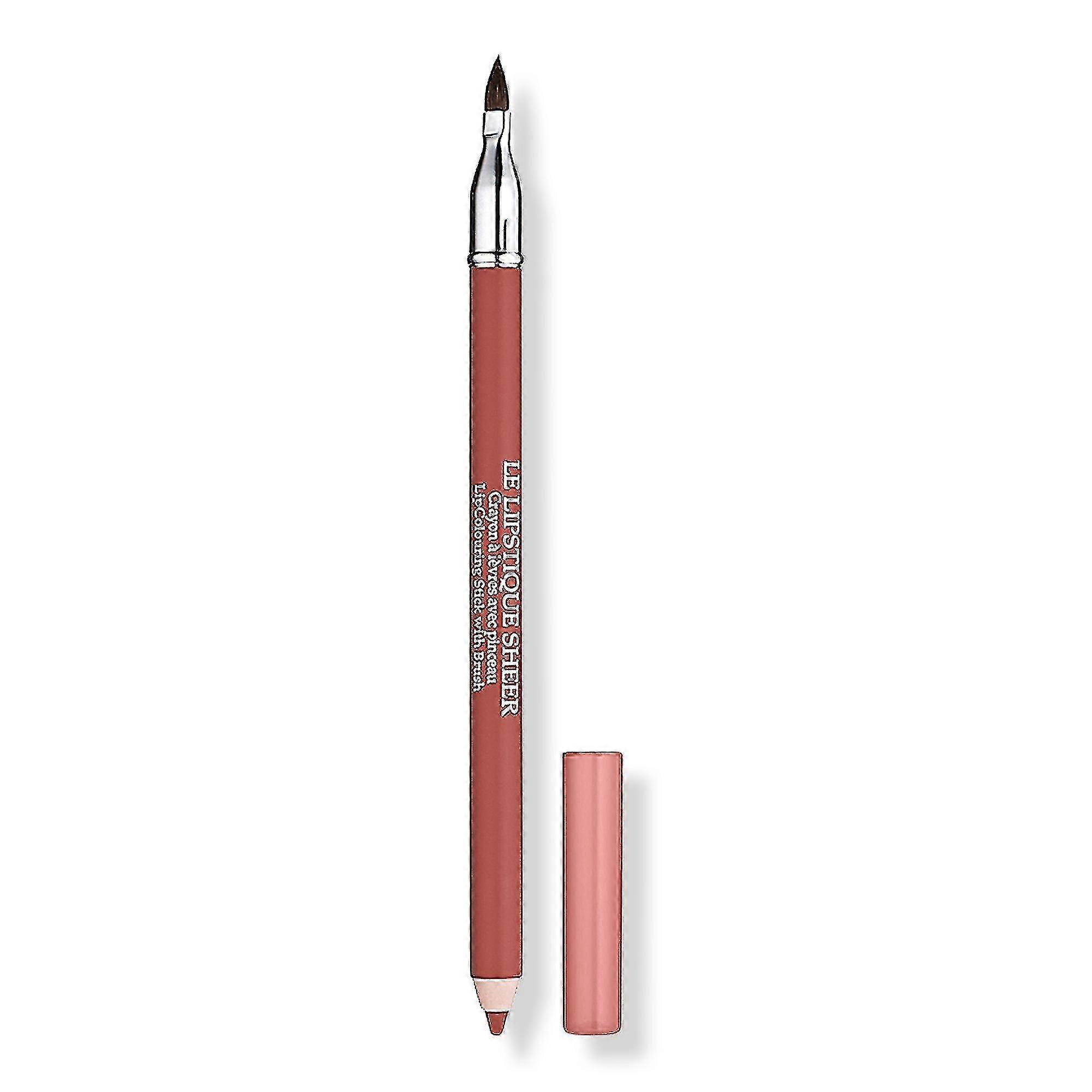 Lancôme Le Lipstique Dual Ended Lip Pencil With Brush, Bronzelle, 0.04 Oz
