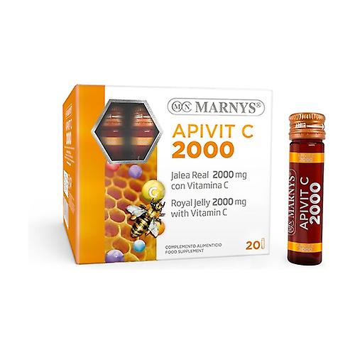 Apivit C Plus 20 ampoules of 2000mg