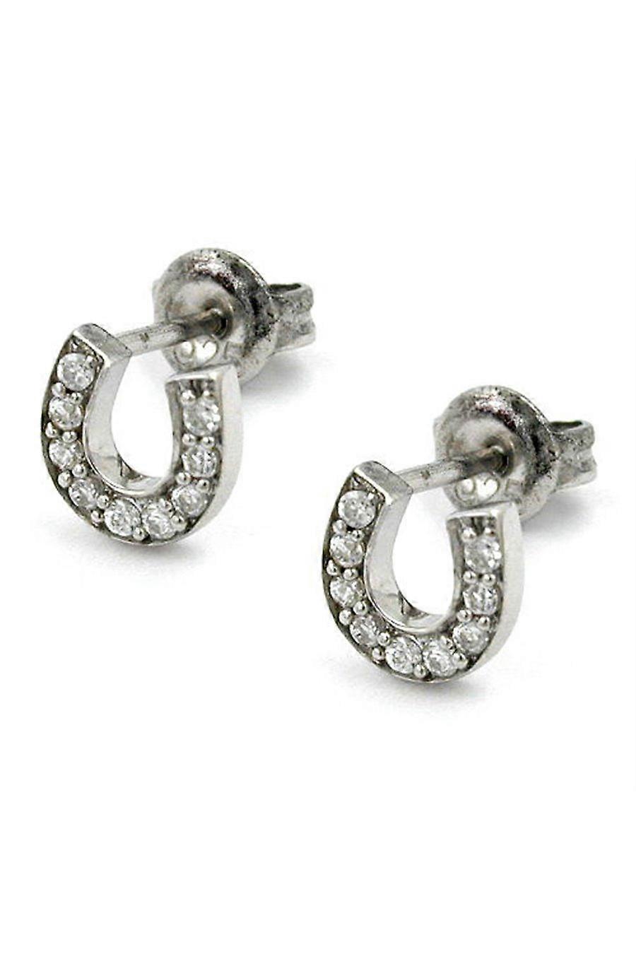 Earrings Horse Shoe Silver 925 - Gl90816
