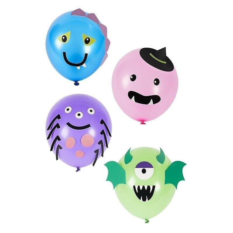 Monster Tableware Party Balloons X8 39686