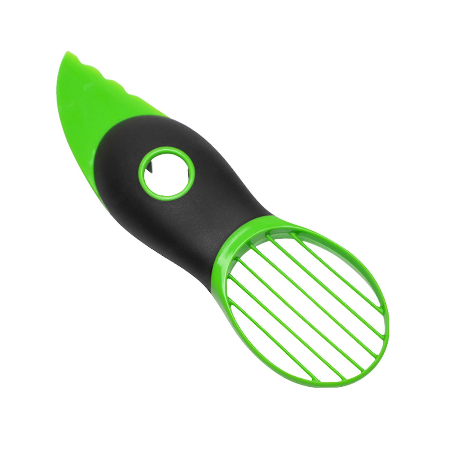 Avocado Slicer Peeler Pitter 3-in-1 Tool for Cutting Coring Slicing Avocados Non-Slip Handle Serrated Blade Safe Easy to Use Kitchen Cafe Restaurant