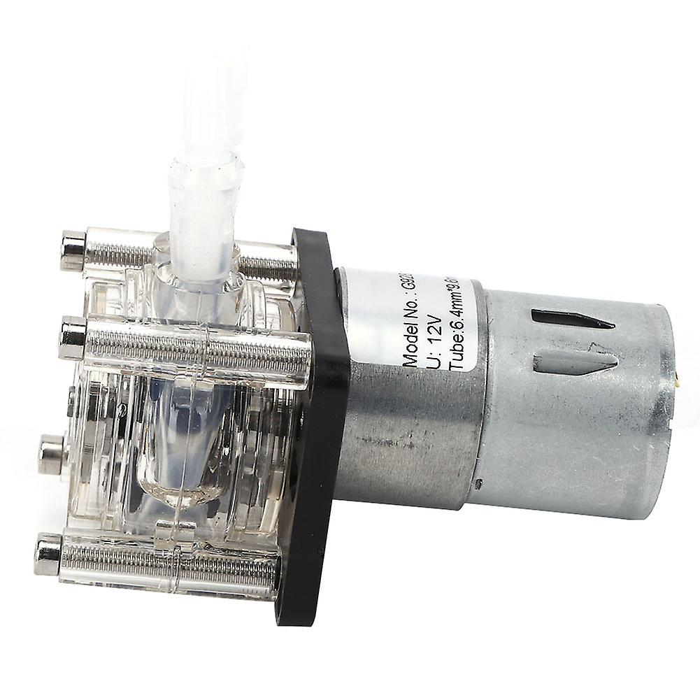 G928 Large Flow Peristaltic Pump 500mL/min 12V Transparent PC