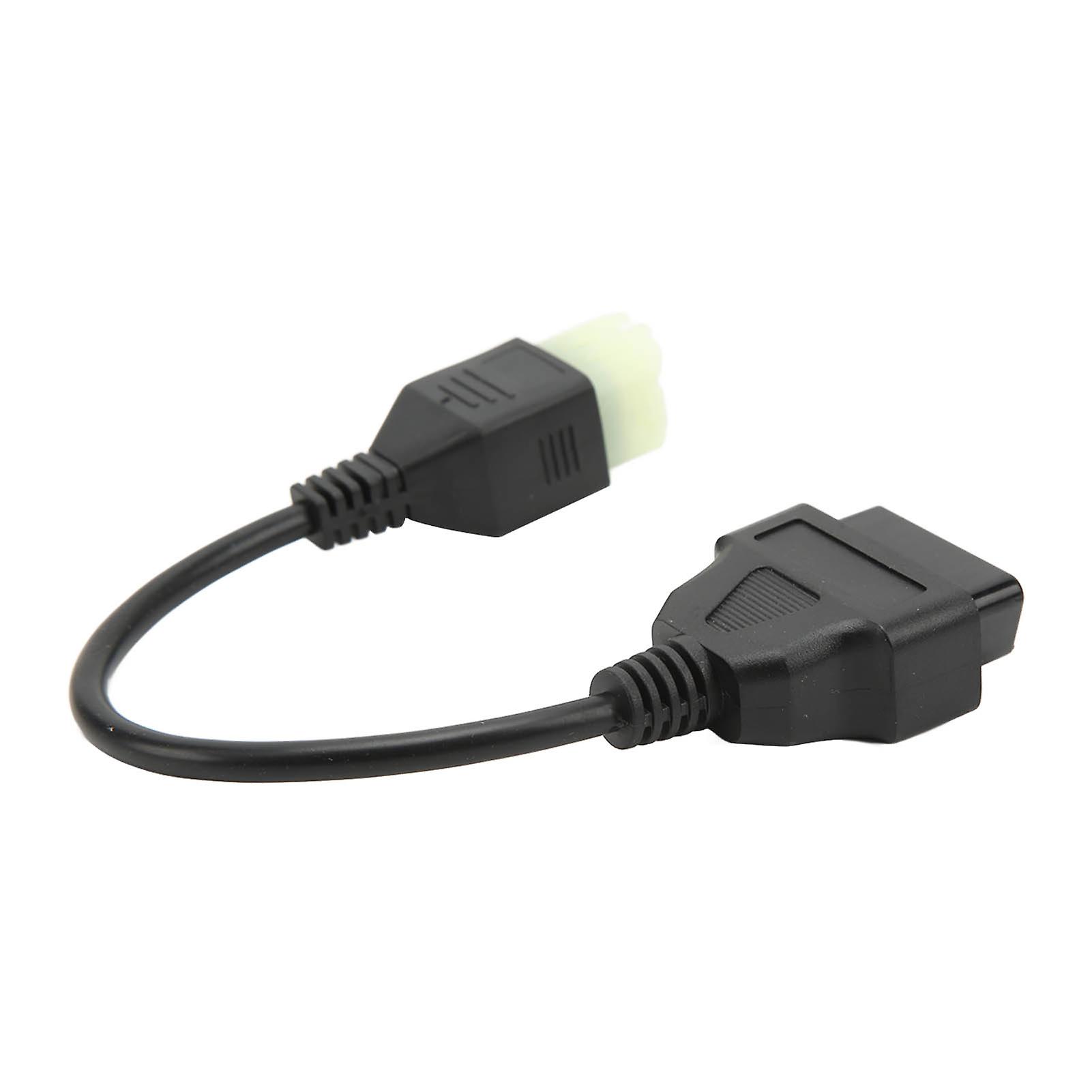 6Pin OBD2 Diagnostic Adapter Cable: Stable Transmission for Motorcycle ECU Programming