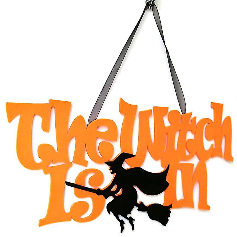 1pcs Halloween Non-woven Witch For Halloween Decorations