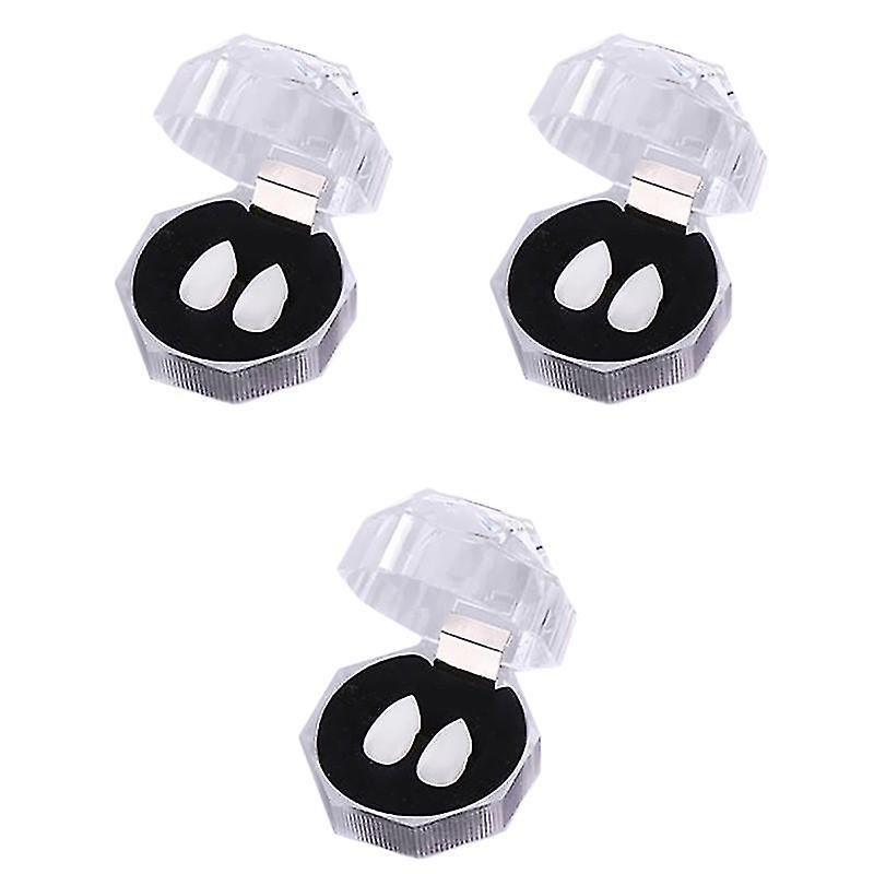 3pair falska tänder