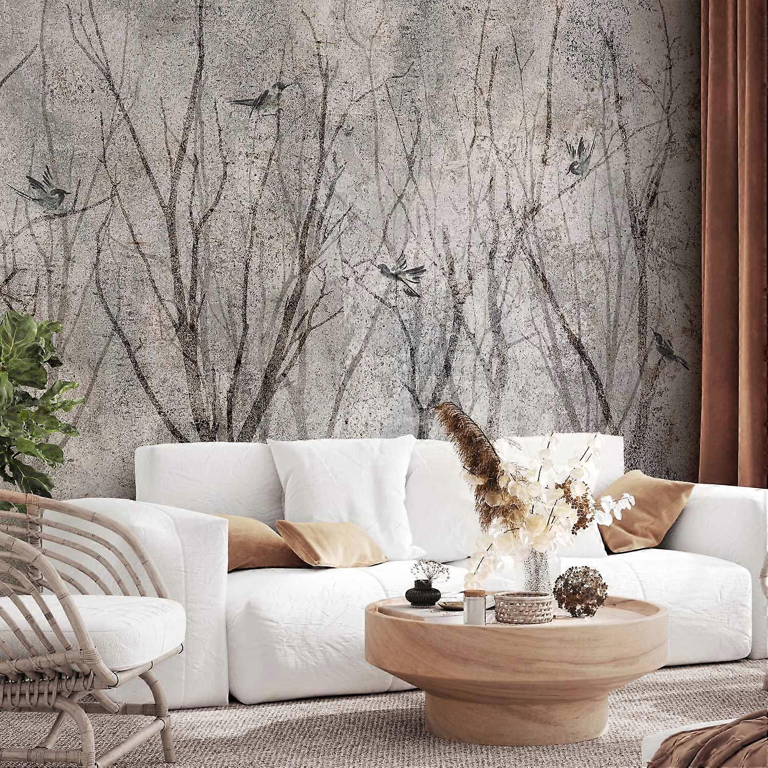 Fotobehang - Zingen in het bos