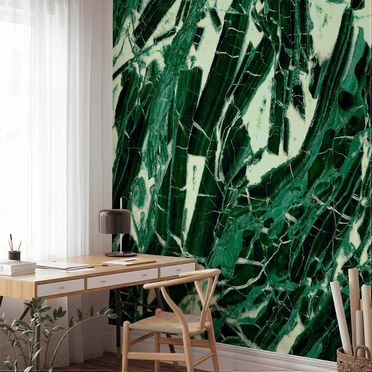 Self-adhesive Wall Mural - Emerald Marble