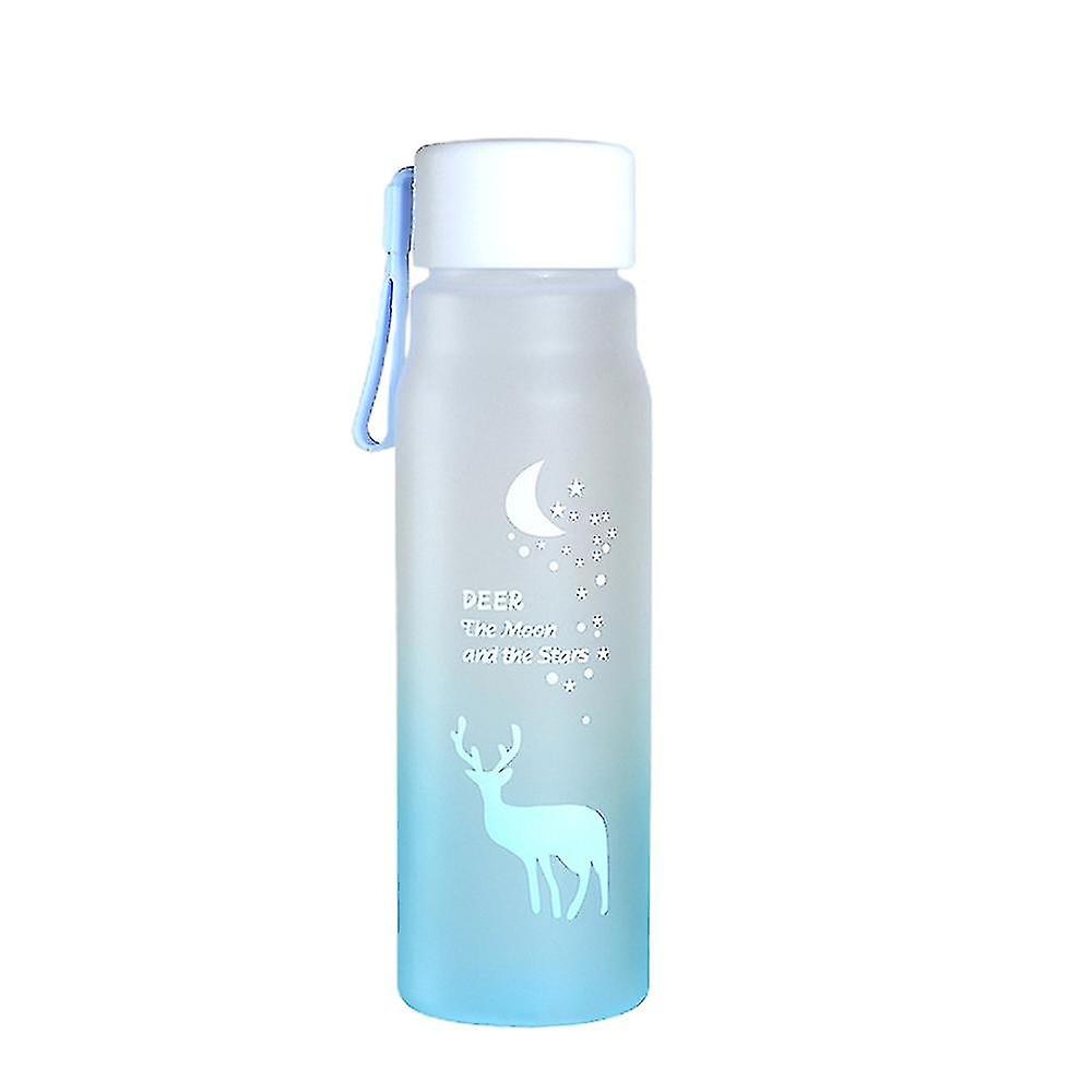 ポータブルエルクグラデーションフロストウォーターカップアウトドアスポーツ