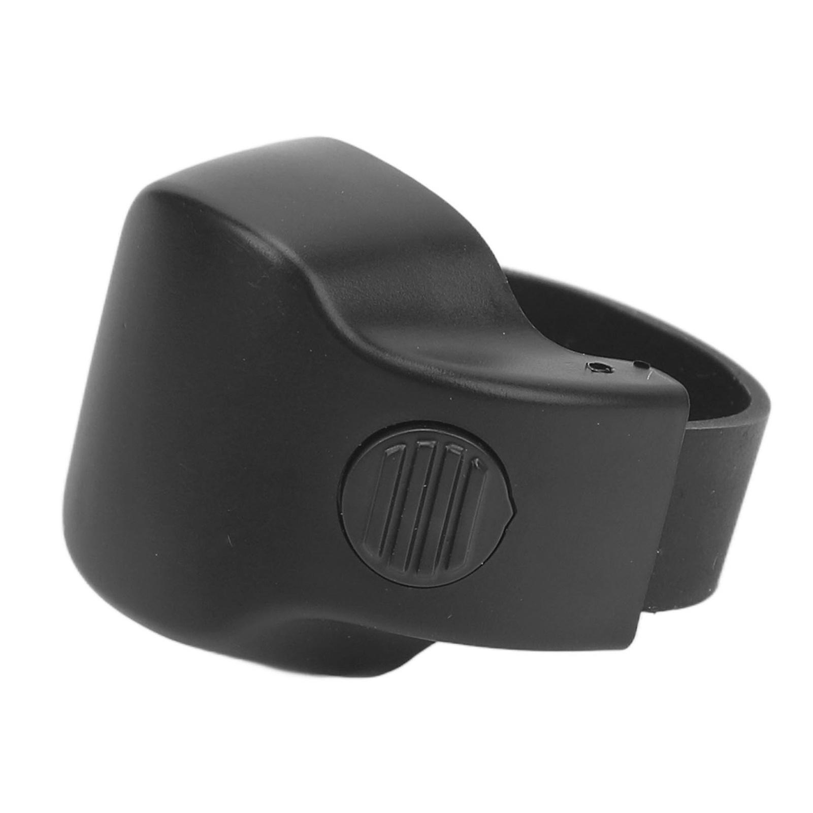 Bluetooth Remote Control Page Turner Rechargeable Remote Scrolling Ring Clicker for Android for IPhone Tablet Black 