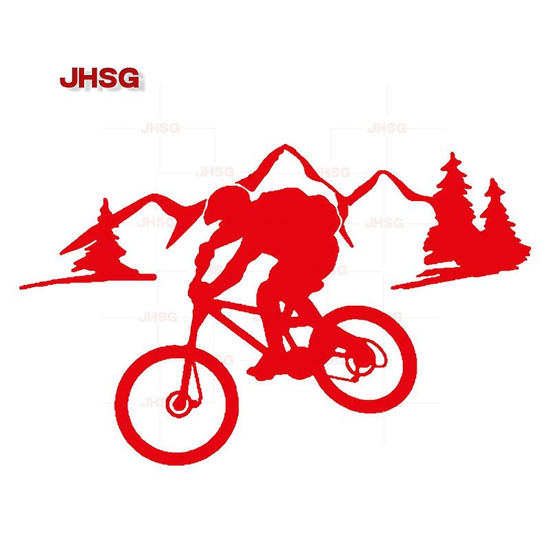 Jhsgcar מדבקות רכיבה על אופניים כביש ההר מוצג מדבקות ויניל אביזרי אופני עפר דקורטיבי מדבקות עמיד למים Pvc נשלף