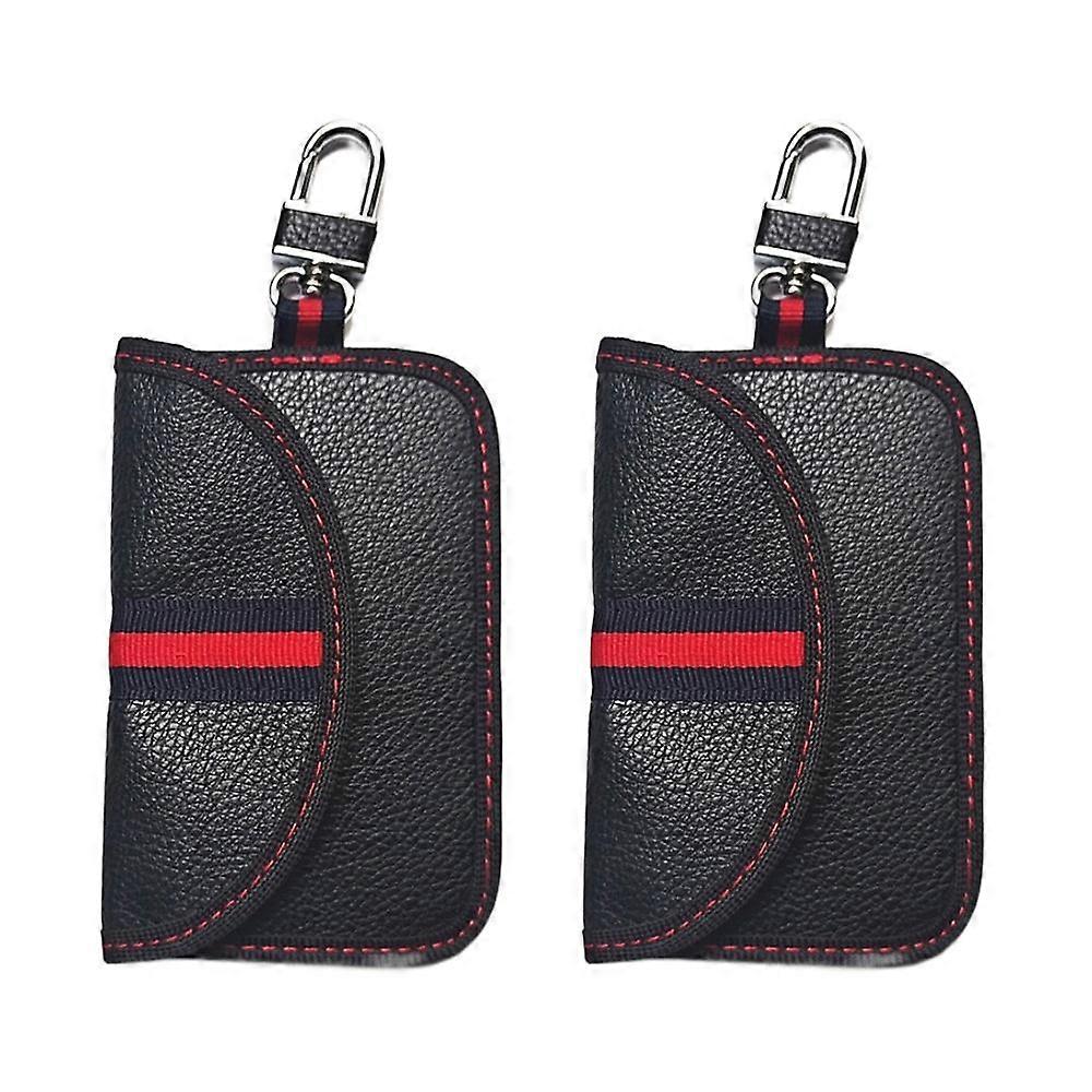 Keyless Go Protection, 2 pcs Keyless Go Protection Car Key Case, Key Case Car Key RFID Key Case Radio Key Shield for Car Key Safe
