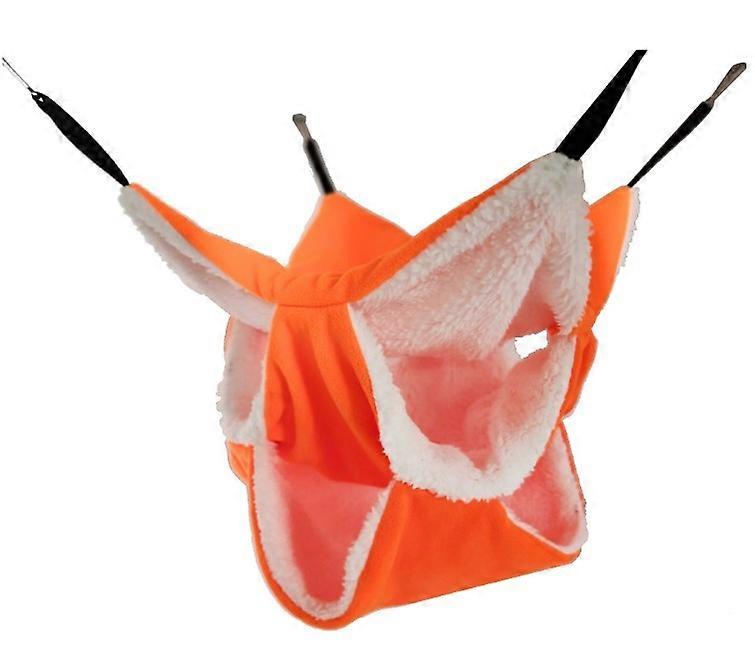 Rat Hammock for Cage Double Layer Pet Hammock Soft Hamster Bed Warm Chinchilla Hanging House