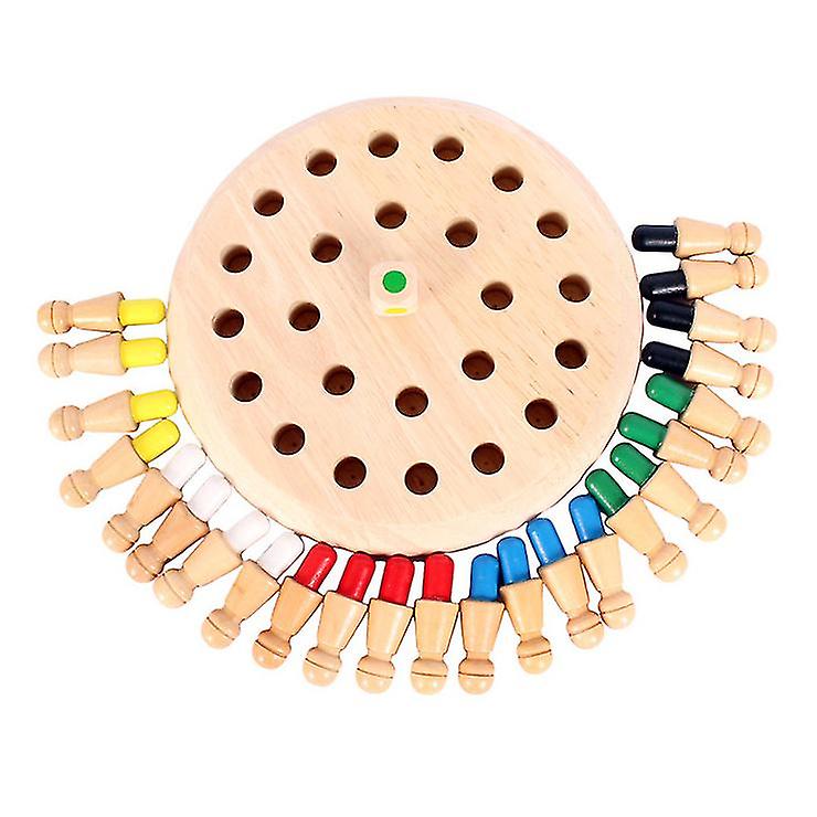 Wooden Memory Chess Game,funny Block Board Game, Memory Match Stick Chess Game Parent-child Toy* @bugu
