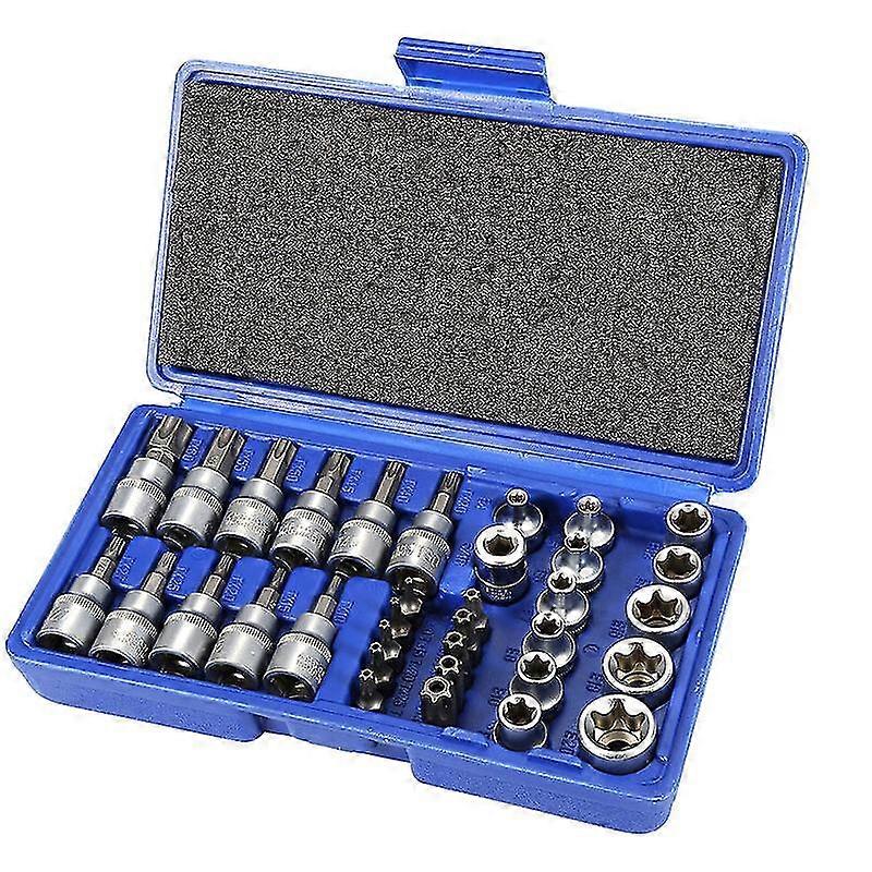 34 stuks Torx Socket Sleutels Torx Socket Sleutels