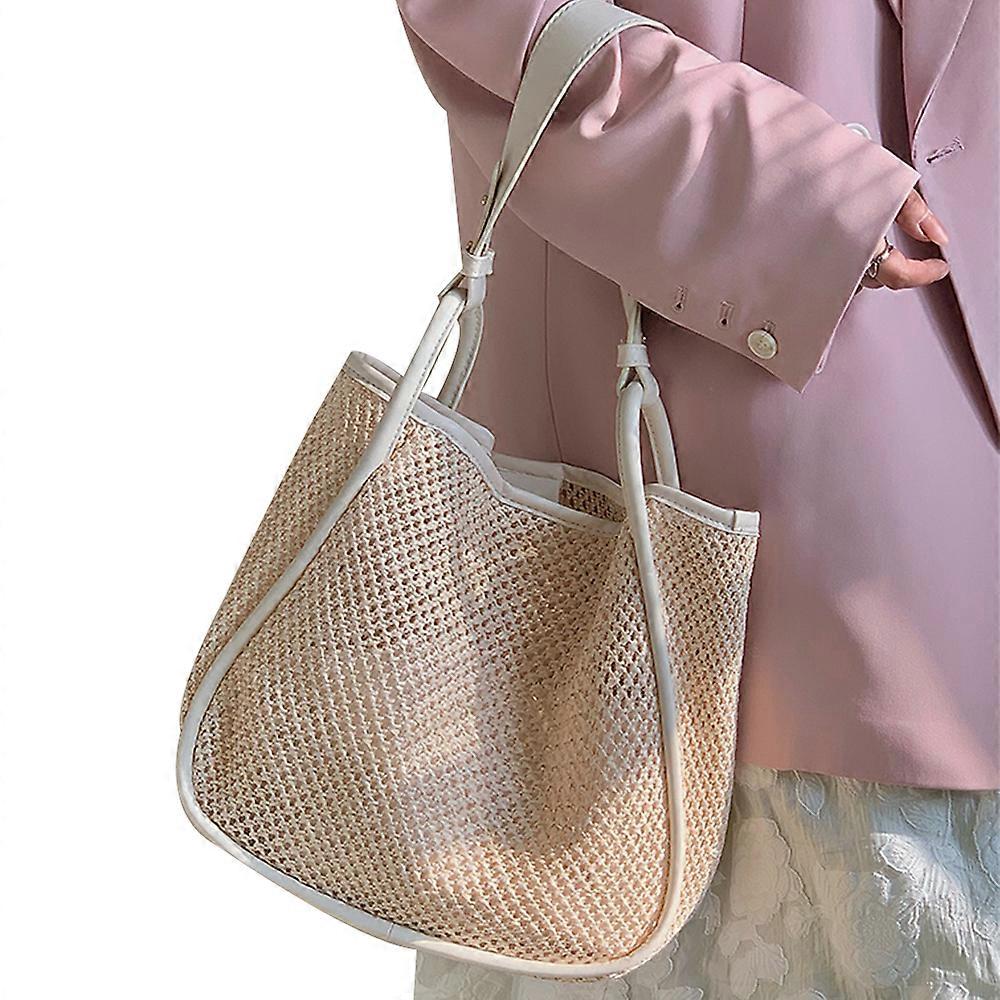 Mesh Beach Tote Womens Shoulder Handbag