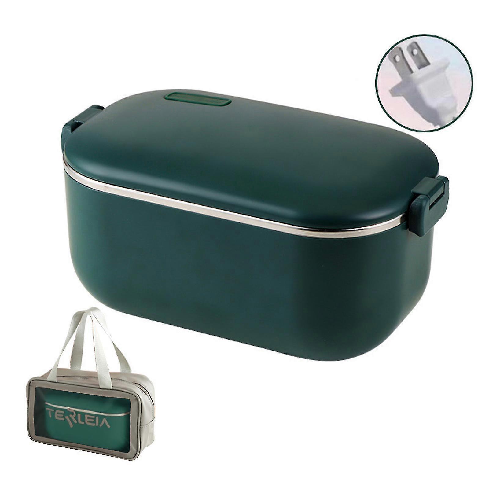12-24v Portable Electric Heated Car Plug Heating Lunch Box Bento Food Warmer Car-3 In 1 Portable Food Warmer Leakproof Heated Lunch Box