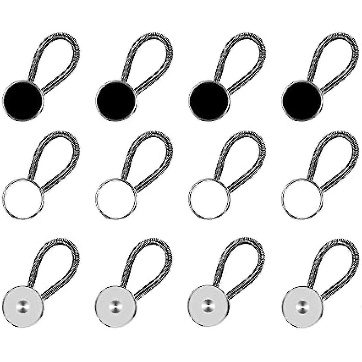 12pcs  Collar Extenders  Comfy & Premium Invisible Neck Extender  Adds 1 in Instantly  Button Extenders for Mens Dress Shirts Suits Trouser  Coat  Shi