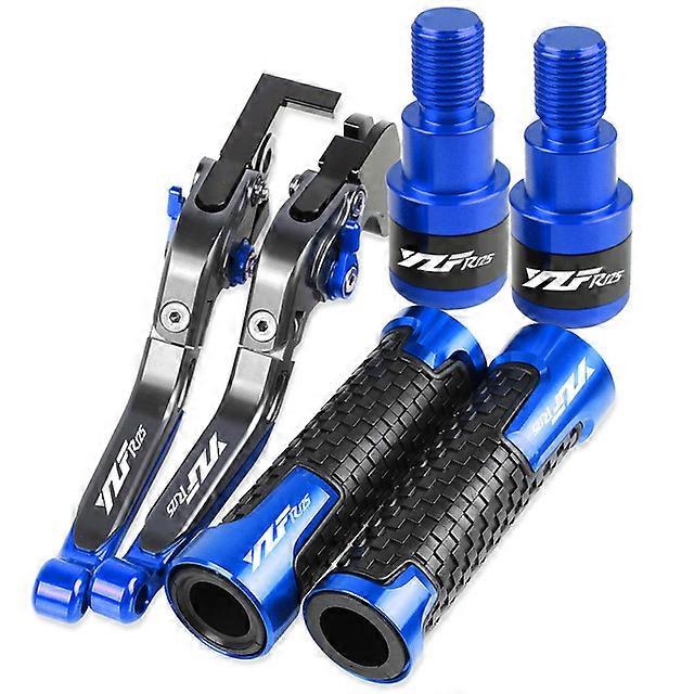 Moto CNC Alluminio regolabile Leva Frizione Freno Manubrio Maniglia Manopole Estremità Per YAMAHA YZFR125 YZF R125 YZF-R125 tutti gli anni YZFR125 ...