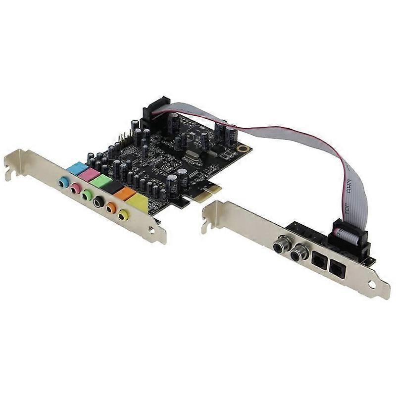 Scheda audio PCIe a 7.1 canali CM8828 + CM9882A con staffa SPDIF PCIe 7.1CH Analogico Digitale 3D Stereo