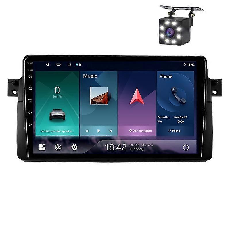 For BMW 3-Series 3 Series E46 1998-2006 Car Multimedia Video Player WIFI Navigation GPS