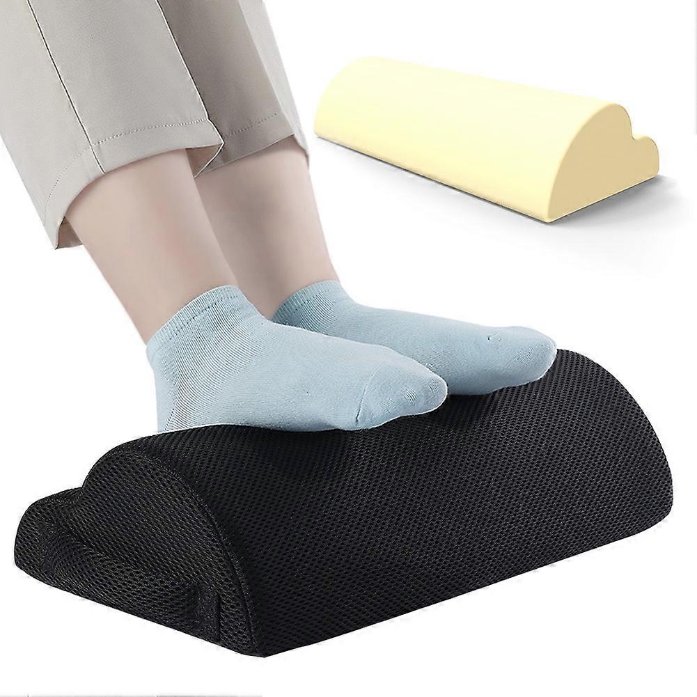Ergonomic Feet Pillow Relaxing Cushion Support Foot Rest Under Desk Feet Stool for Home Office Computer Work Foot Rest Cushion