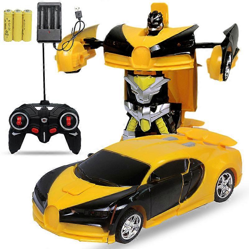 1:18 Sensor Induction RC Transformation Car Robot Model Action Figure Kids Boys Toy Gifts