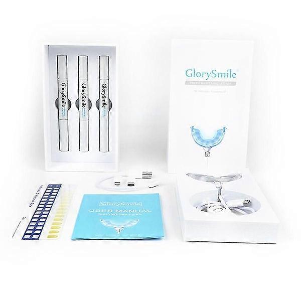 Teeth Whitening Kit for Men: Advanced Blue LED Light, High Concentration