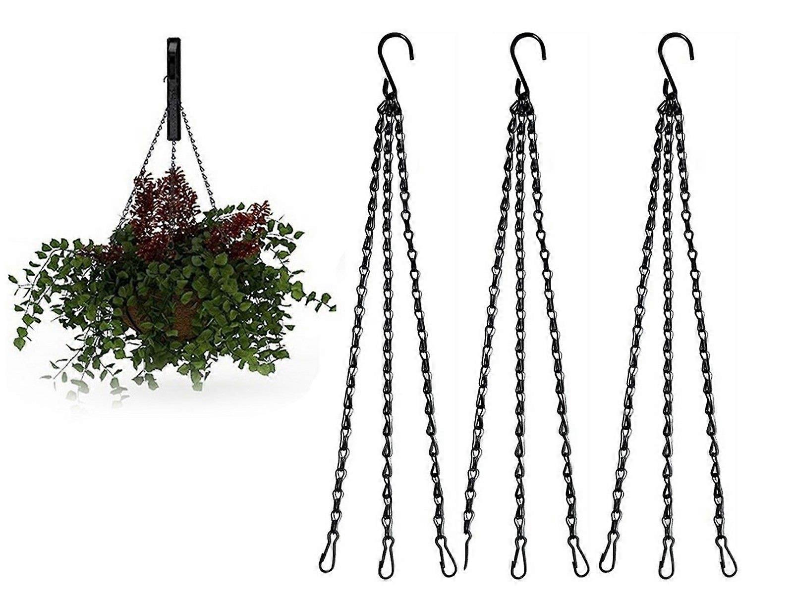3Pcs Hanging Flower Basket Chains Hanging Planter Chains Lantern Hanging Chains