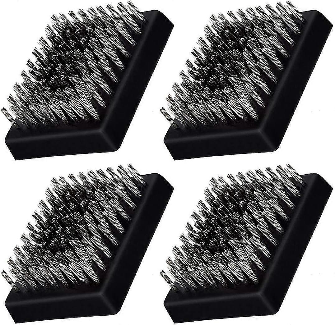 4pcs Grill Brush Replacement , Wire Bristle Grill Cleaning Brush Replaceable ()
