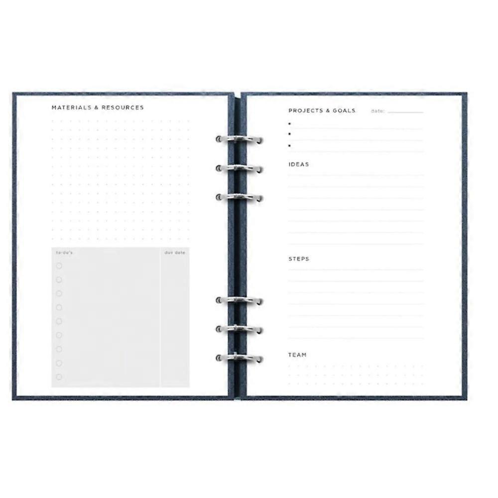 Filofax A5 Project Management Notebook Refill Premium Quality Notebook Refill