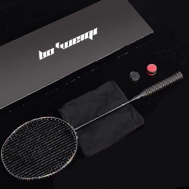 8u Professional 100% Carbon Badminton Racket