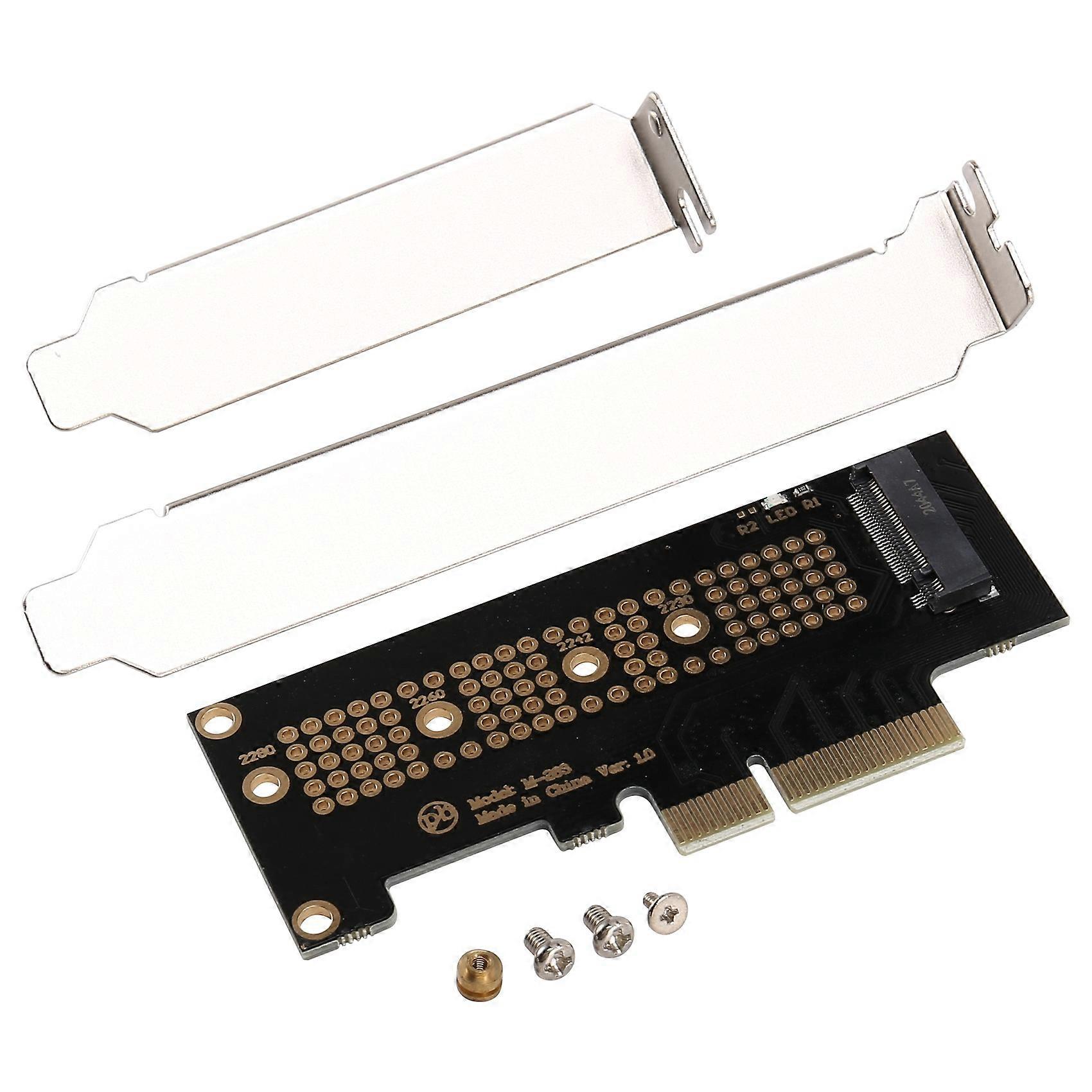 M2 to Pci-E 1X Expansion Card M.2 Hard Disk to SSD Card Reader for Nvme M2 Protocol for 2280 2260 2