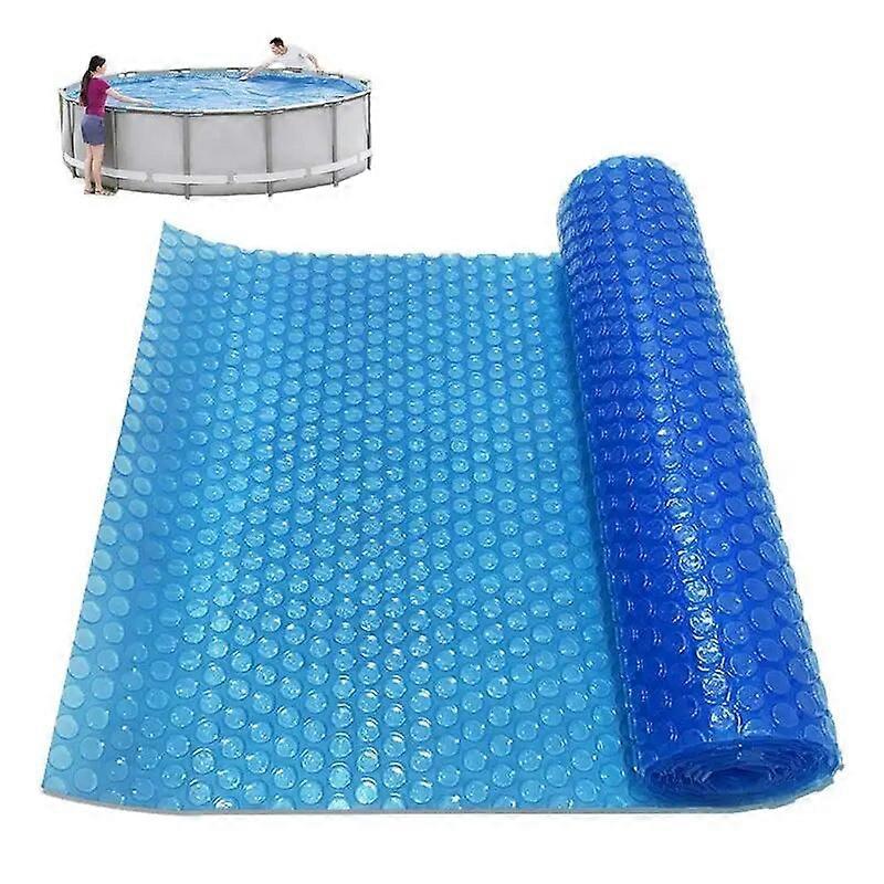 Swimming Pool Solar Cover Rectangle Pool Heating Insulated Cover UV-resistant Solar Pool Blanket For In-Ground And Above-Ground