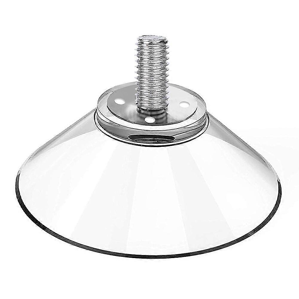 Suction Cups M4 Threads Stainless Steel(8 Pcs, Silver)