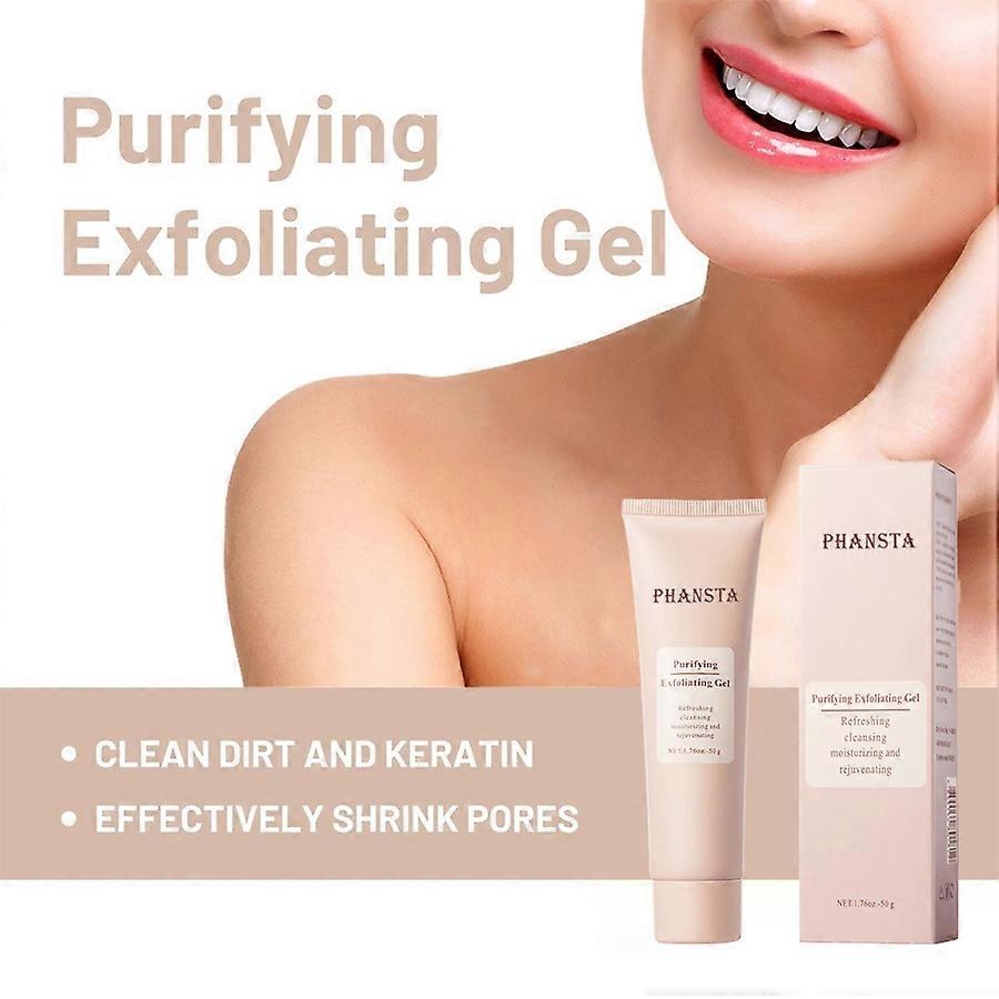 Purifying Exfoliating Gel, Purifying Gel, Exfoliating Scrub, Face And Body Exfoliating Scrub Gel for All Skin