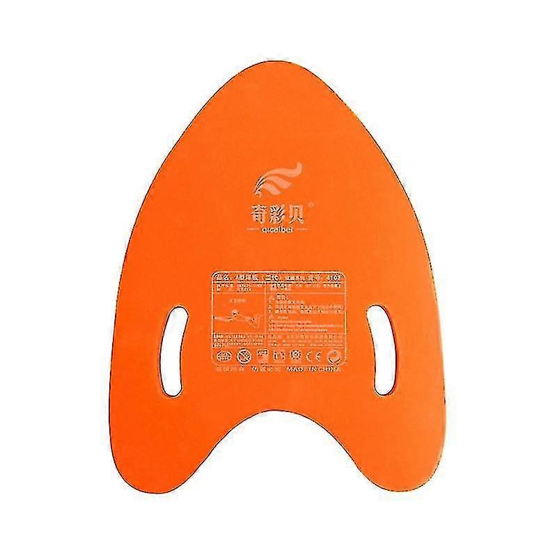 Swimming Beginner Learner Kickboard Floating Plate Eva Body Boards Swim Help A-shaped Board (orange)