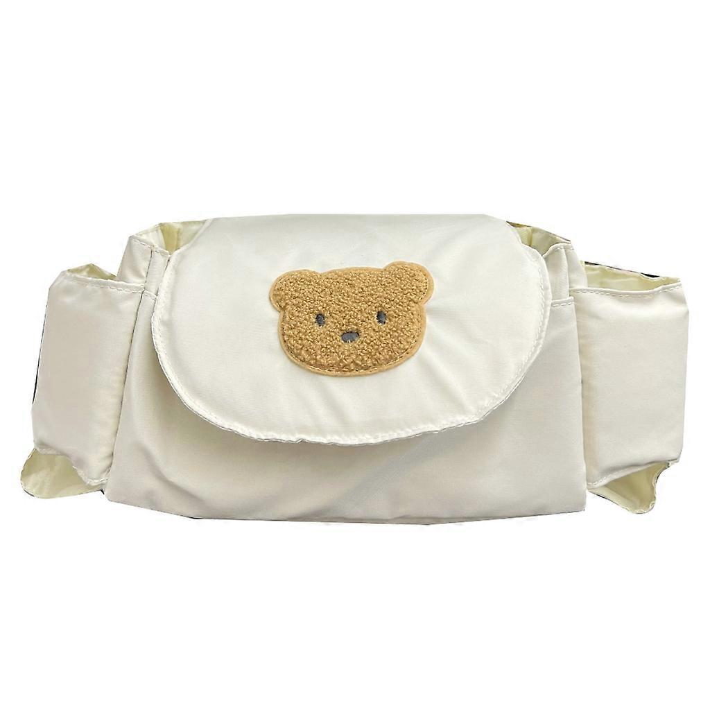 Universal Stroller Organizer Bag with Insulated Stroller Cup Holder Storage Bag