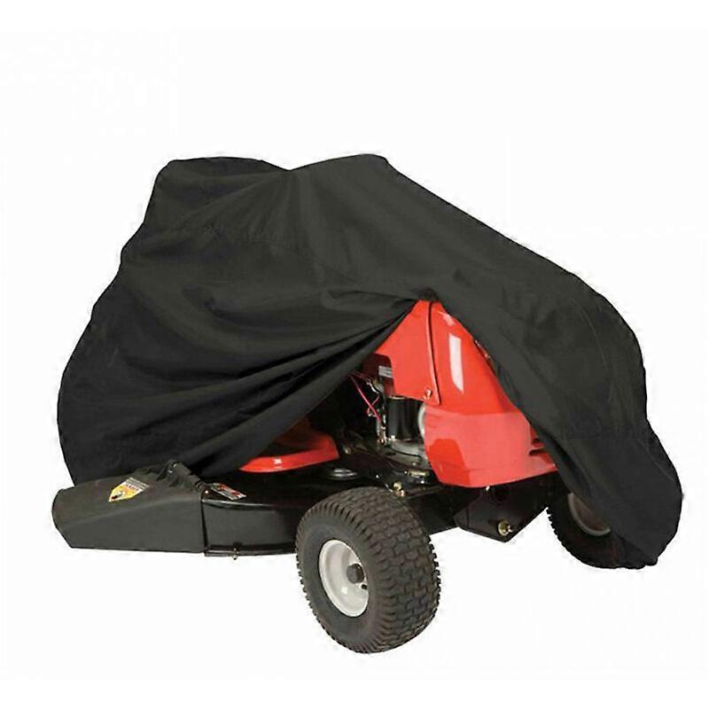 Mower Cover UV Waterproof Protection Tractor Cover Anti-Dust Portable Covers Mountain Bike Motorcycle Bike With Drawstring Outdoor Weather Protection