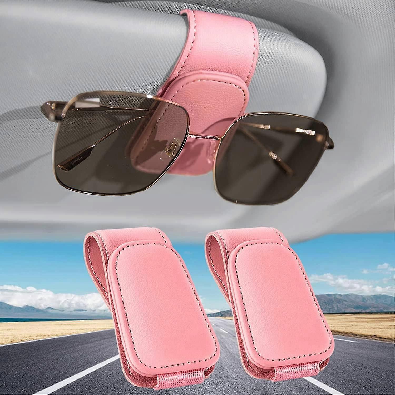pack of 2 pink car glasses frames